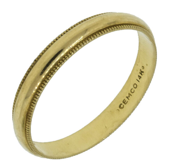 Plain Metal Wedding Band