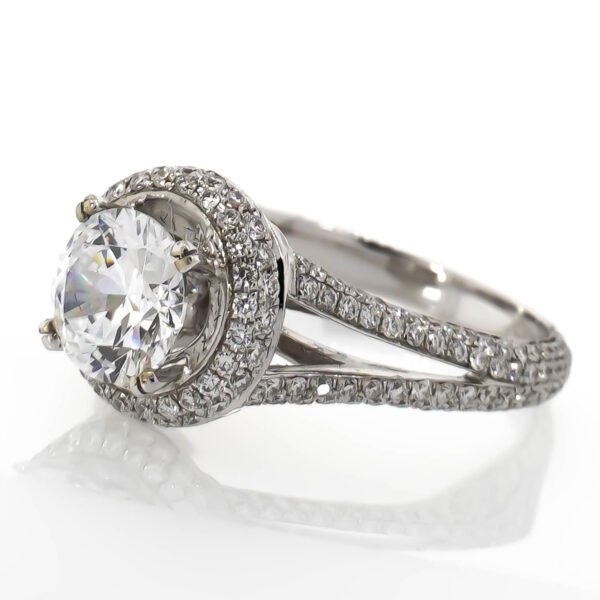 SplitShank Halo Ring Mounting