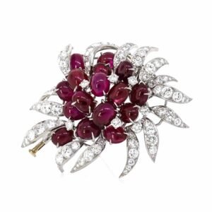 Gemstone Fashion Brooch/Pin