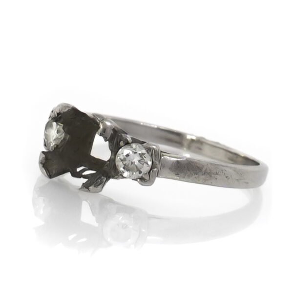 Antique Style 3 Stone Ring