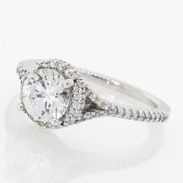 SplitShank Halo Ring Mounting