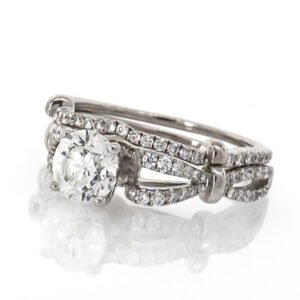 SplitShank Accented Ring