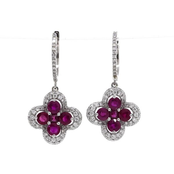 Gemstone Dangle Earrings