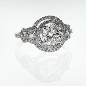 Double Halo Ring