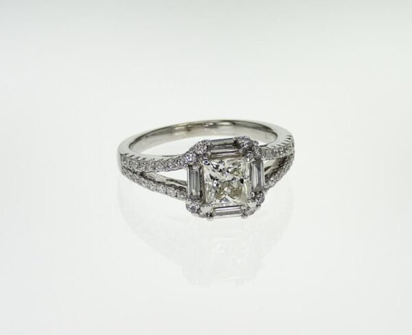 Fancy Shape Halo Ring