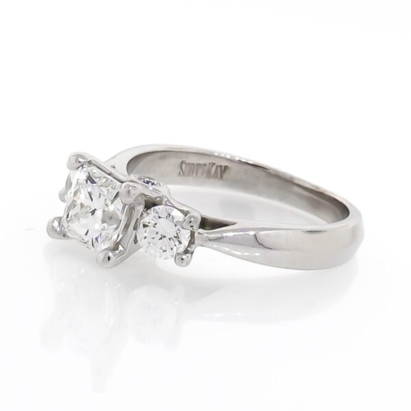 Fancy Shape 3 Stone Ring