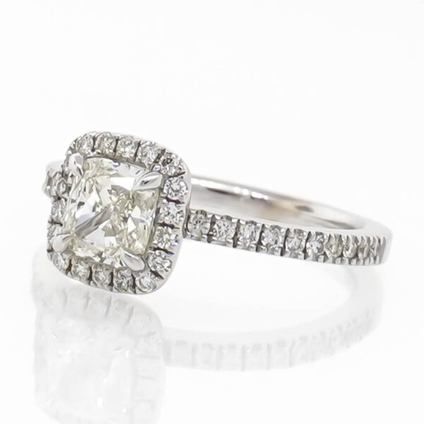 Fancy Shape Halo Ring