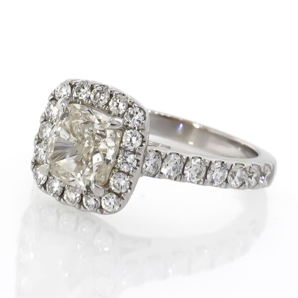 Fancy Shape Halo Ring