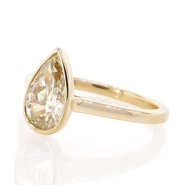 Fancy Shape Solitaire Ring