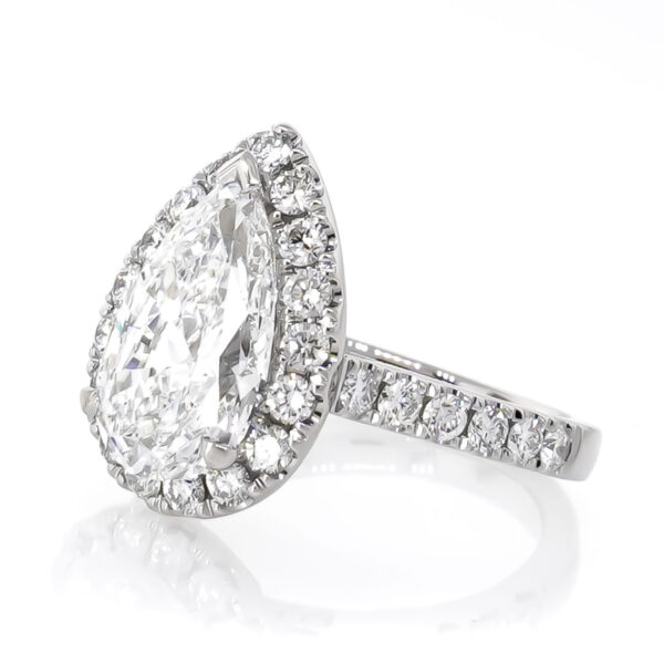 Fancy Shape Halo Ring