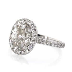 Fancy Shape Halo Ring