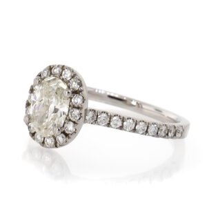 Fancy Shape Halo Ring