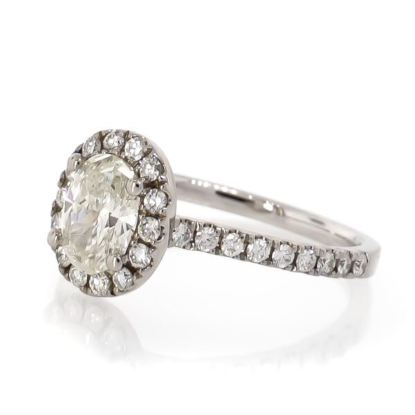 Fancy Shape Halo Ring