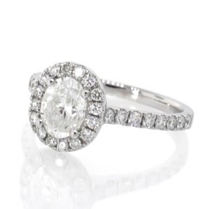 Fancy Shape Halo Ring