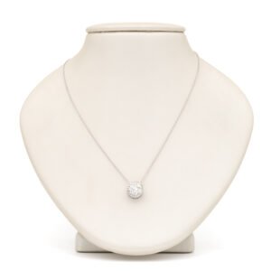 Round Halo Pendant