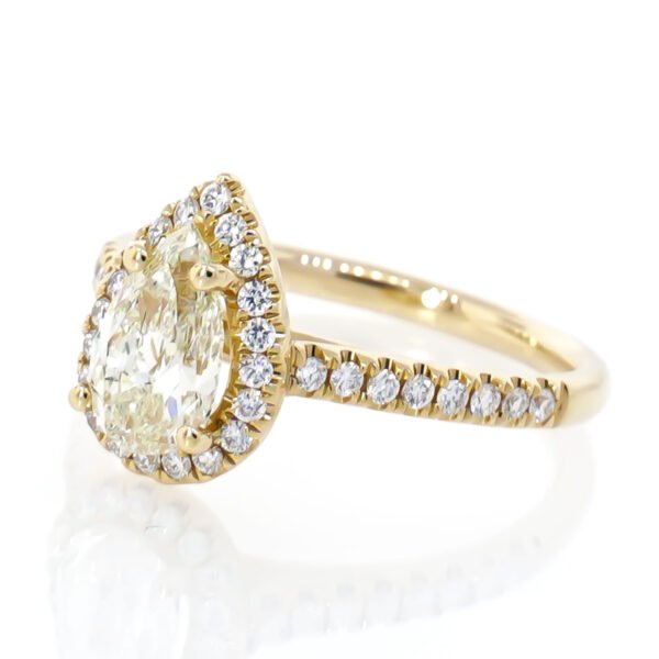 Fancy Shape Halo Ring