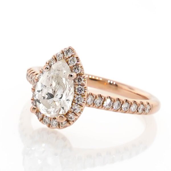 Fancy Shape Halo Ring