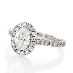 Fancy Shape Halo Ring