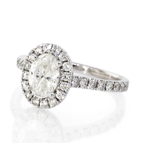 Fancy Shape Halo Ring