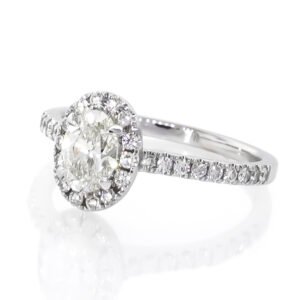 Fancy Shape Halo Ring