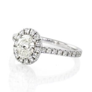 Fancy Shape Halo Ring