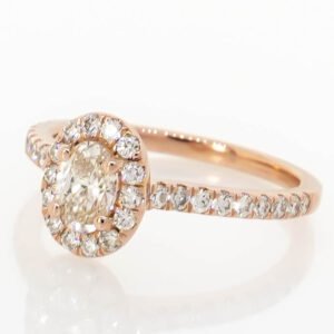 Fancy Shape Halo Ring