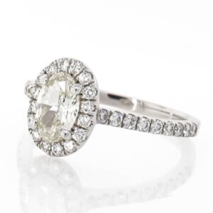 Fancy Shape Halo Ring