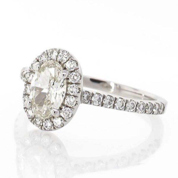 Fancy Shape Halo Ring