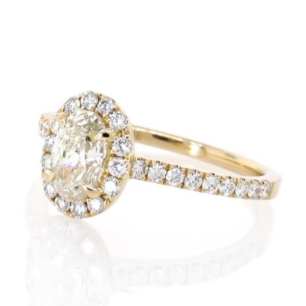 Fancy Shape Halo Ring
