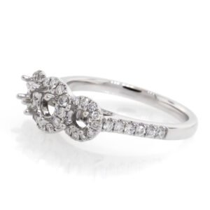 Halo 3 Stone Ring Mounting