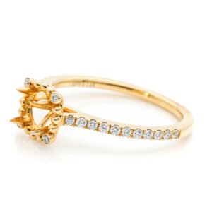 Diamond Accented Ring Mounting