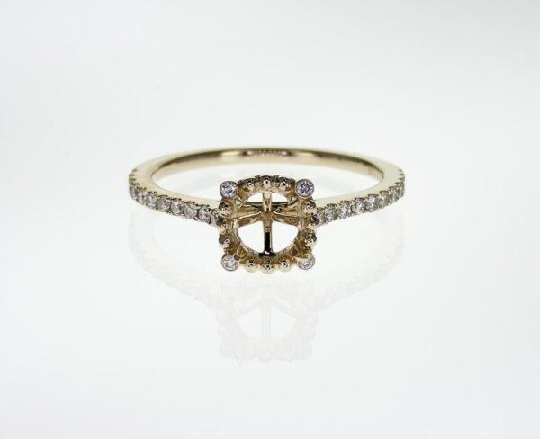Diamond Accented Ring Mounting