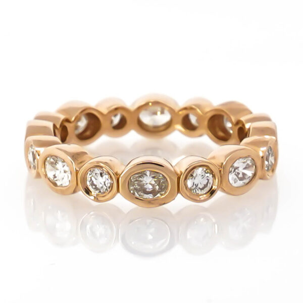 Alternating Eternity Band