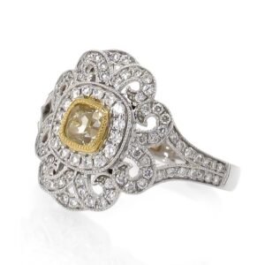 Colored Diamond Fashion Ring