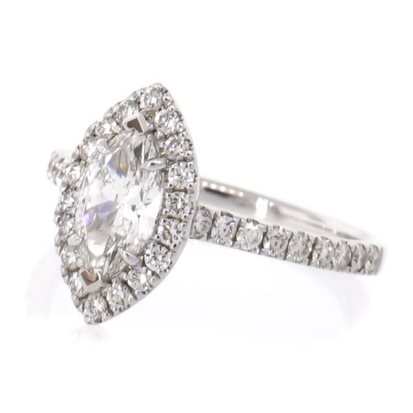 Fancy Shape Halo Ring