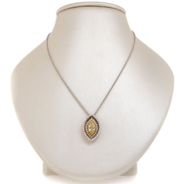 Colored Diamond Fashion Pendant