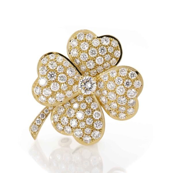 Pave Fashion Brooch/Pin