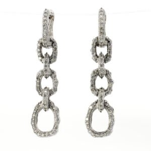 Diamond Dangle Earrings