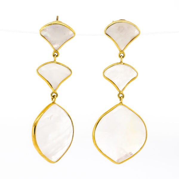 Gemstone Dangle Earrings