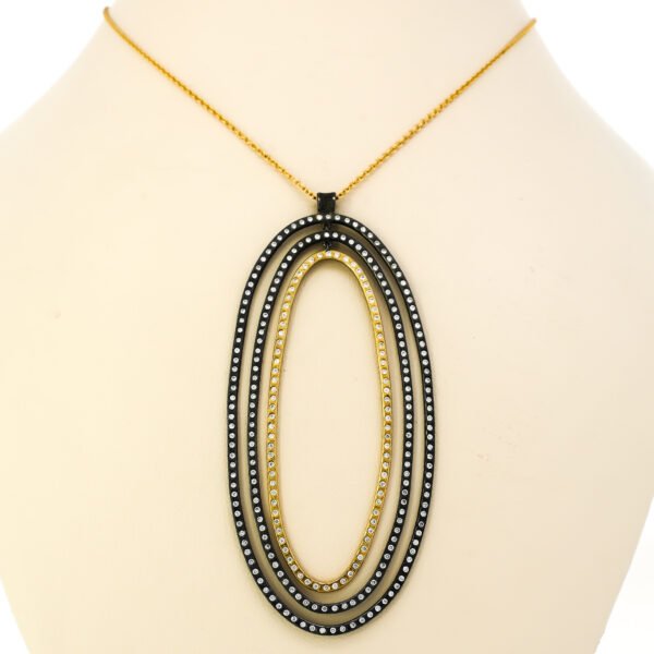 Two-Tone Fashion Pendant