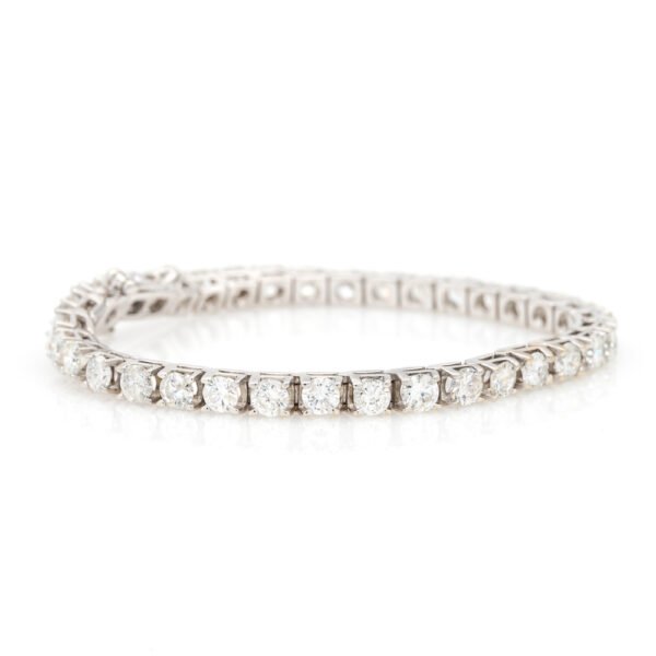 Boxy Link Tennis Bracelet