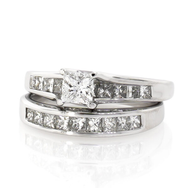 Channel Set Accented Ring