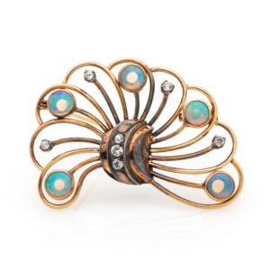 Gemstone Fashion Brooch/Pin