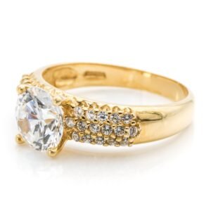 Gemstone Accented Ring Mounting