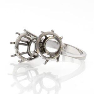 2-Stone Fashion Ring Mounting