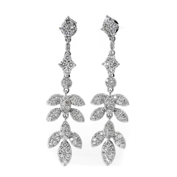 Pave Dangle Earrings