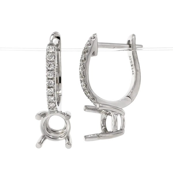 Drop Fashion Earrings Mounting