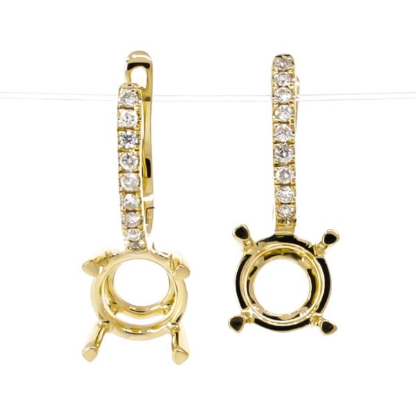 Drop Fashion Earrings Mounting