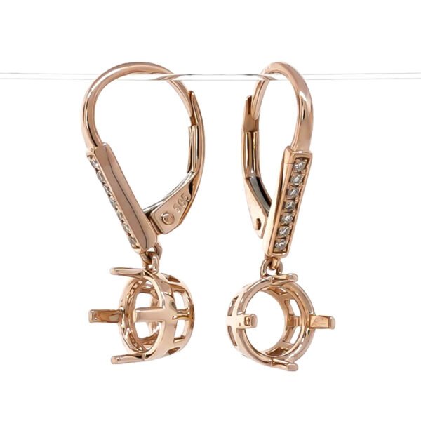 Drop Fashion Earrings Mounting