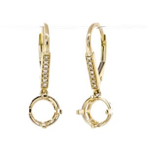Drop Fashion Earrings Mounting